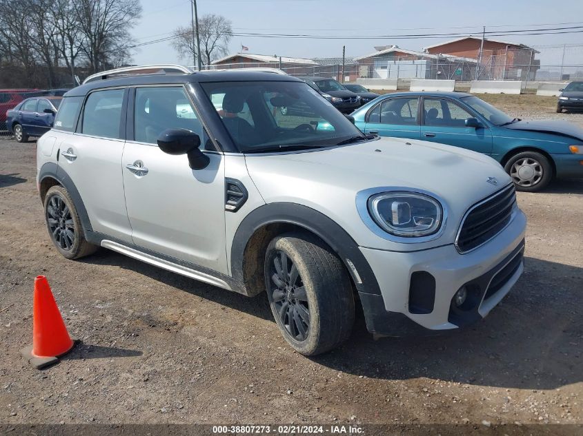 2021 Mini Countryman Oxford Edition VIN: WMZ23BR04M3M79753 Lot: 38807273