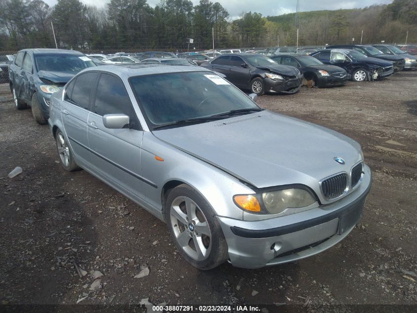 2005 BMW 330I VIN: WBAEV53485KM41144 Lot: 38807291