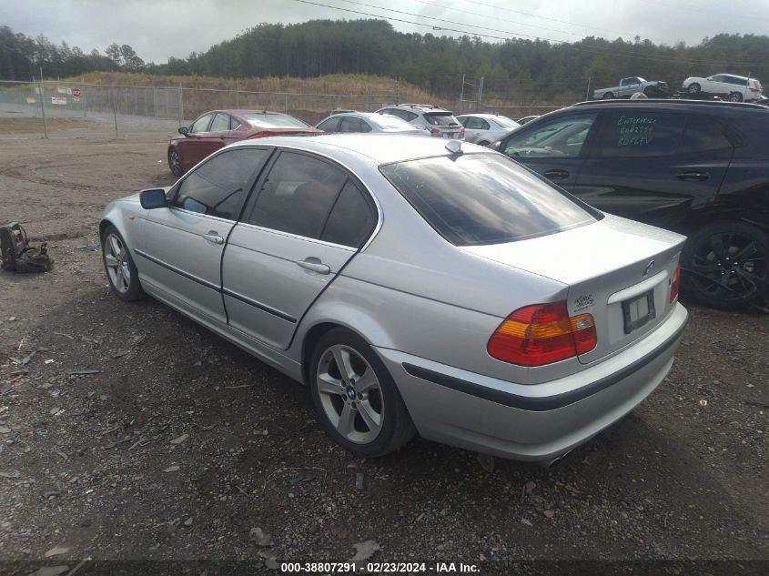 2005 BMW 330I VIN: WBAEV53485KM41144 Lot: 38807291