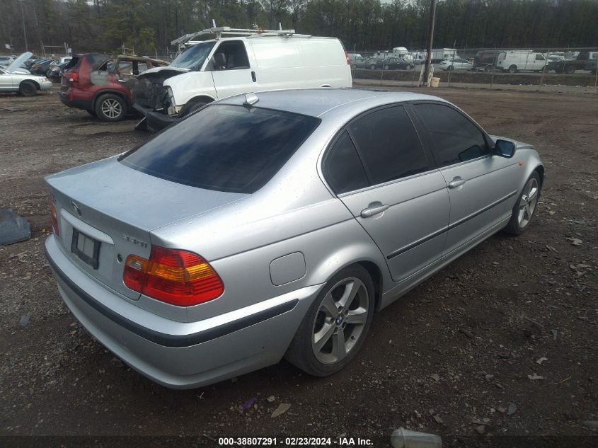 2005 BMW 330I VIN: WBAEV53485KM41144 Lot: 38807291