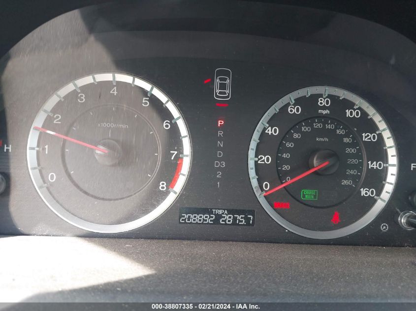 2009 Honda Accord 2.4 Ex VIN: 1HGCS12719A009063 Lot: 38807335