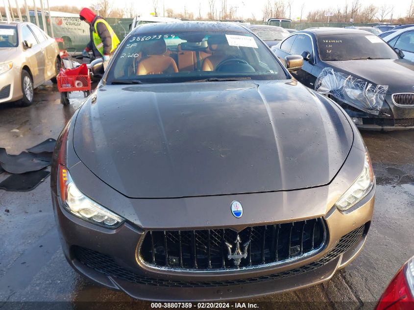 2015 Maserati Ghibli S Q4 VIN: ZAM57RTA5F1159024 Lot: 38807359