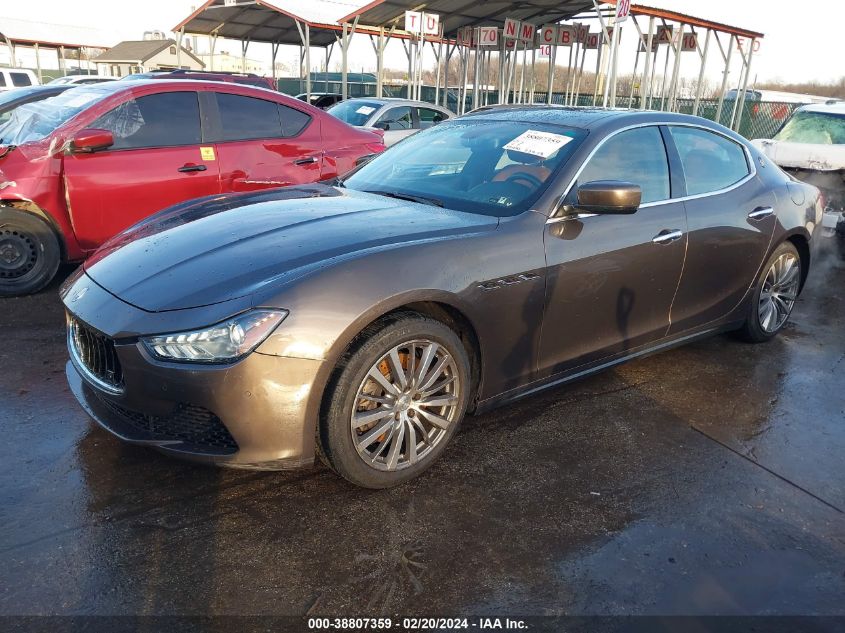 2015 Maserati Ghibli S Q4 VIN: ZAM57RTA5F1159024 Lot: 38807359