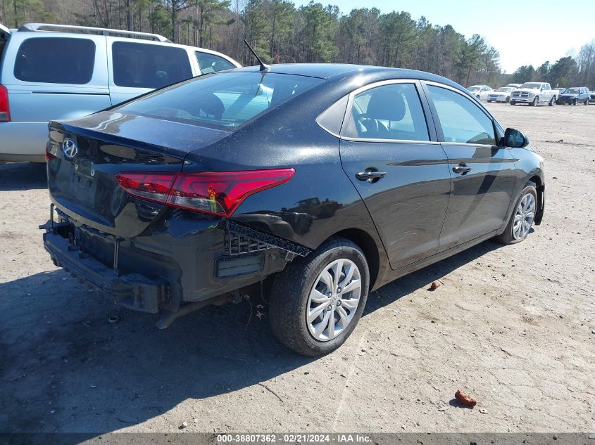 2021 Hyundai Accent Se VIN: 3KPC24A64ME150451 Lot: 38807362