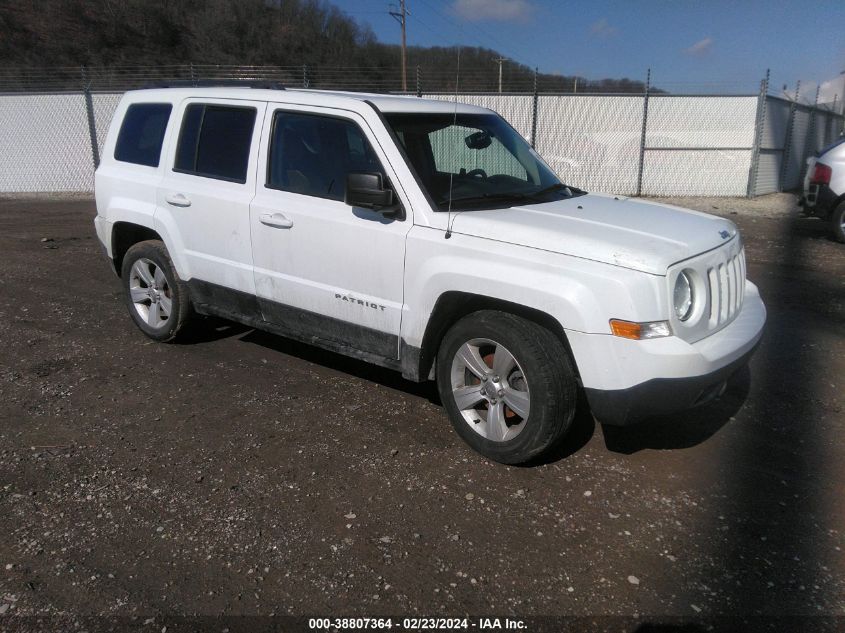 2017 Jeep Patriot Latitude Fwd VIN: 1C4NJPFA7HD161350 Lot: 38807364