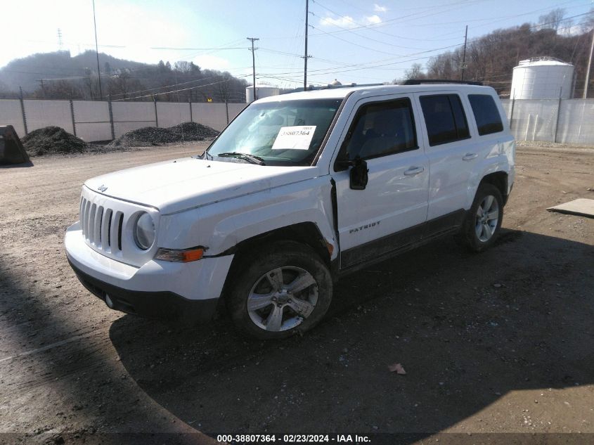 2017 Jeep Patriot Latitude Fwd VIN: 1C4NJPFA7HD161350 Lot: 38807364