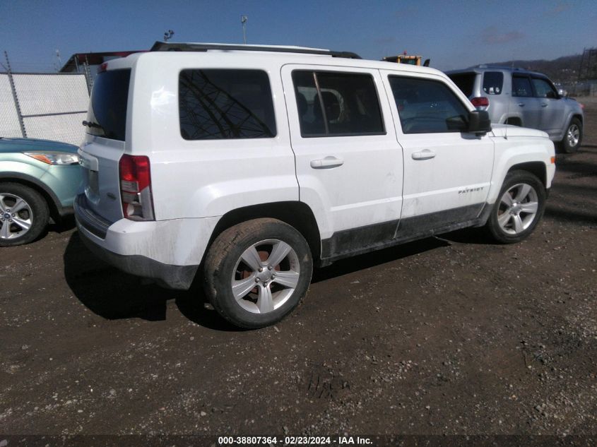 2017 Jeep Patriot Latitude Fwd VIN: 1C4NJPFA7HD161350 Lot: 38807364