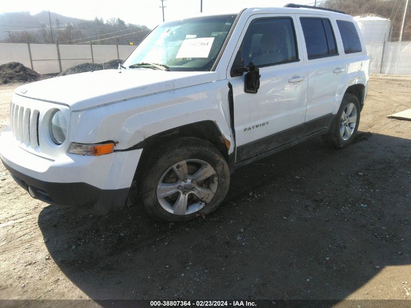 2017 Jeep Patriot Latitude Fwd VIN: 1C4NJPFA7HD161350 Lot: 38807364