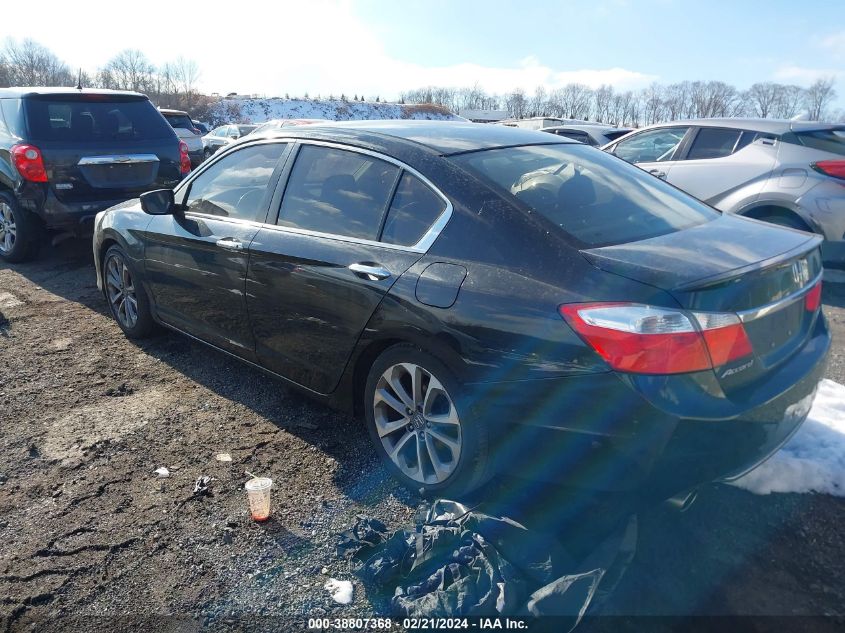 2015 Honda Accord Sport VIN: 1HGCR2F56FA108922 Lot: 38807368