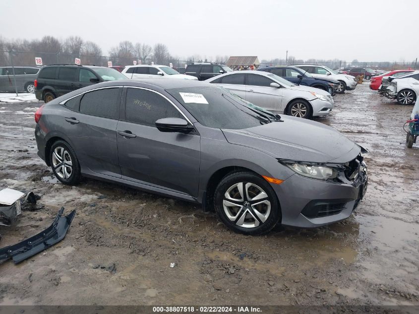 2016 Honda Civic Lx VIN: 2HGFC2F54GH502713 Lot: 38807518