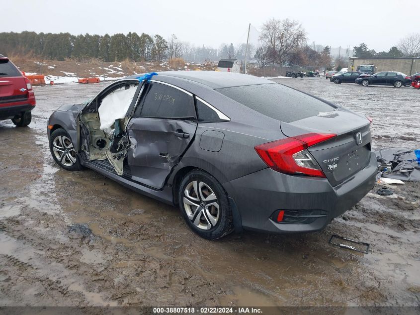 2016 Honda Civic Lx VIN: 2HGFC2F54GH502713 Lot: 38807518