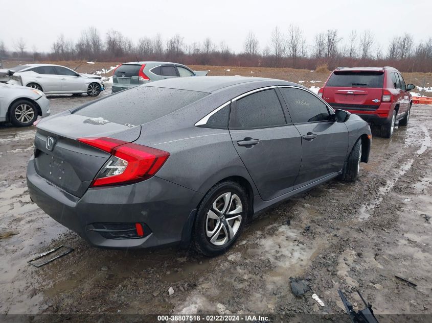 2016 Honda Civic Lx VIN: 2HGFC2F54GH502713 Lot: 38807518