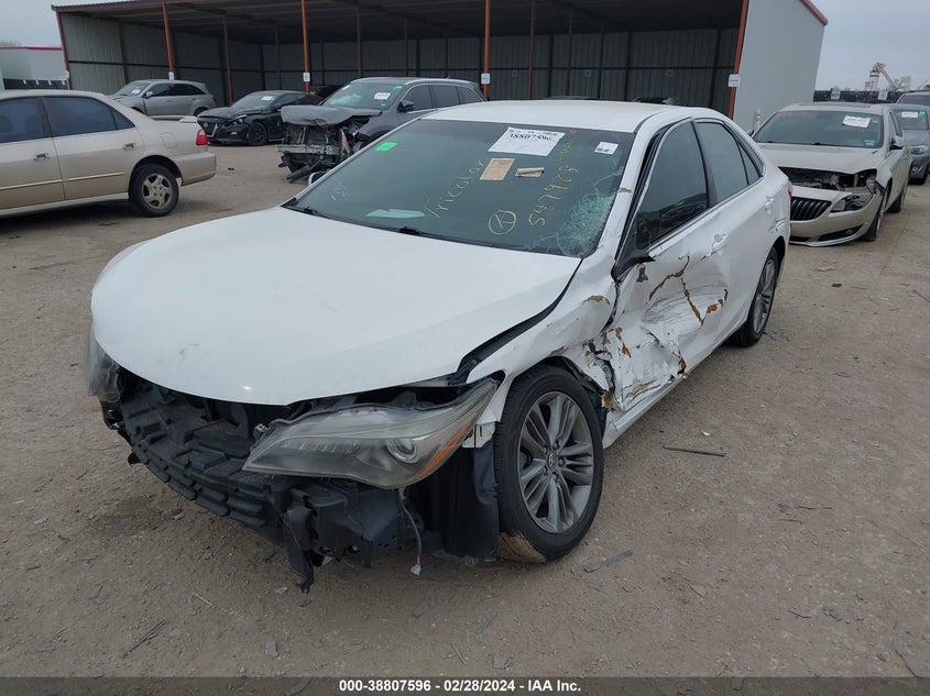 2016 TOYOTA CAMRY LE/XLE/SE/XSE - 4T1BF1FK8GU547988