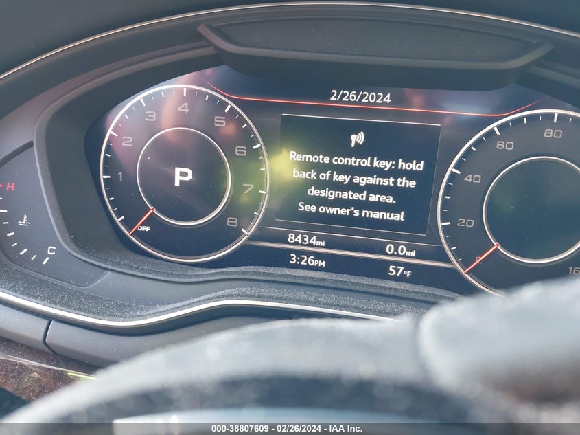 VIN WAUENAF49KA114337 2019 AUDI A4 45 PREMIUM