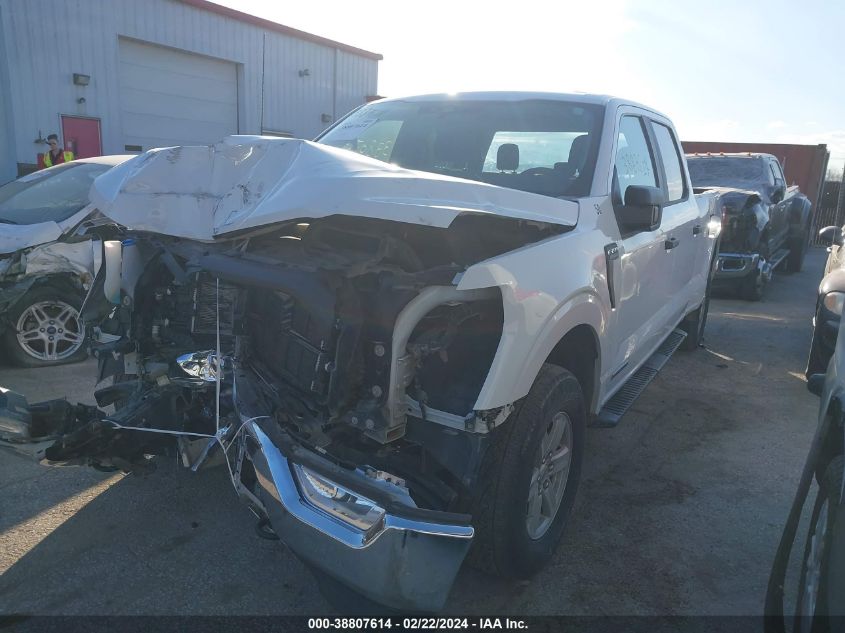 2021 Ford F-150 Xl VIN: 1FTFW1ED2MFB95810 Lot: 38807614