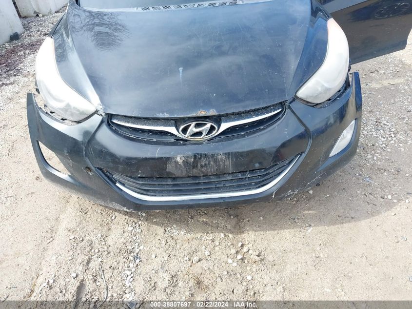 2012 Hyundai Elantra Gls (Ulsan Plant) VIN: KMHDH4AE8CU437653 Lot: 38807697