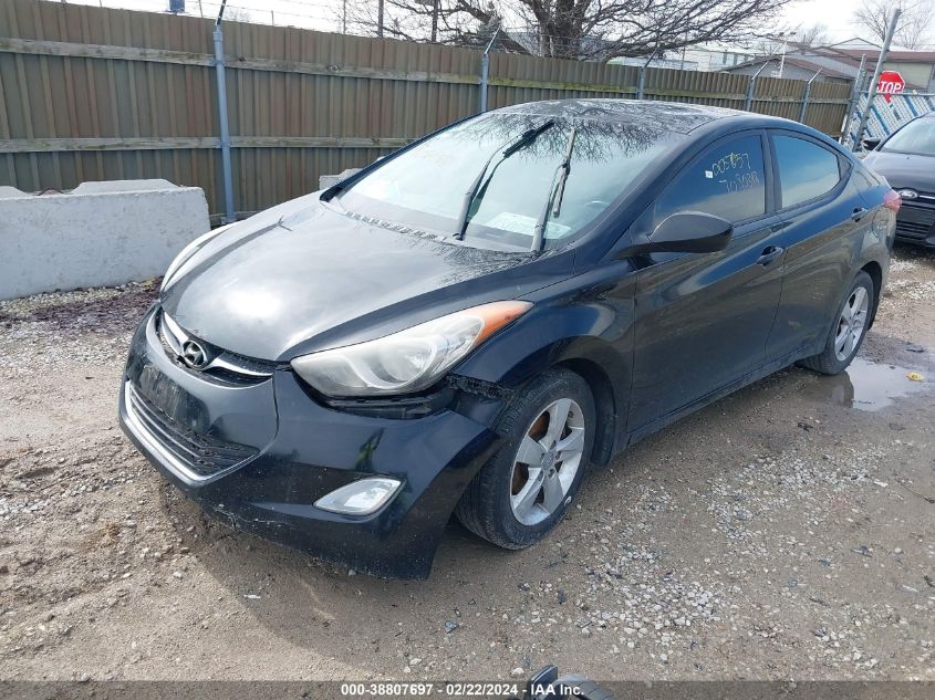 2012 Hyundai Elantra Gls (Ulsan Plant) VIN: KMHDH4AE8CU437653 Lot: 38807697