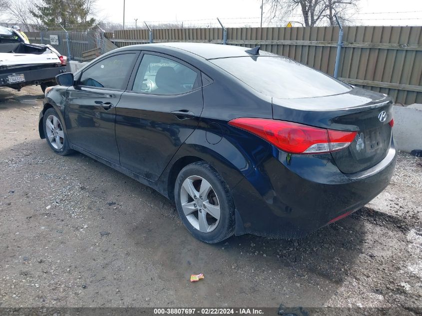 2012 Hyundai Elantra Gls (Ulsan Plant) VIN: KMHDH4AE8CU437653 Lot: 38807697