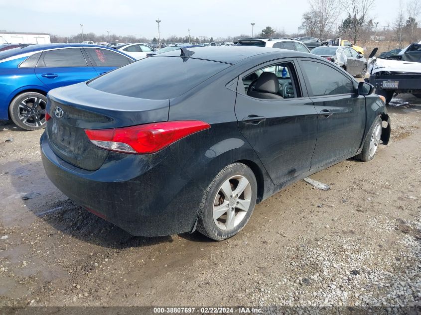 2012 Hyundai Elantra Gls (Ulsan Plant) VIN: KMHDH4AE8CU437653 Lot: 38807697