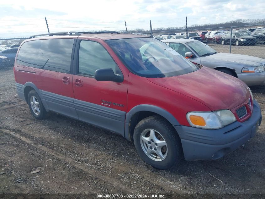 1998 Pontiac Trans Sport VIN: 1GMDX03E5WD229775 Lot: 38807708