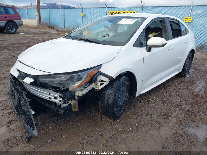 2020 Toyota Corolla Le VIN: JTDEPRAE9LJ096239 Lot: 38807753