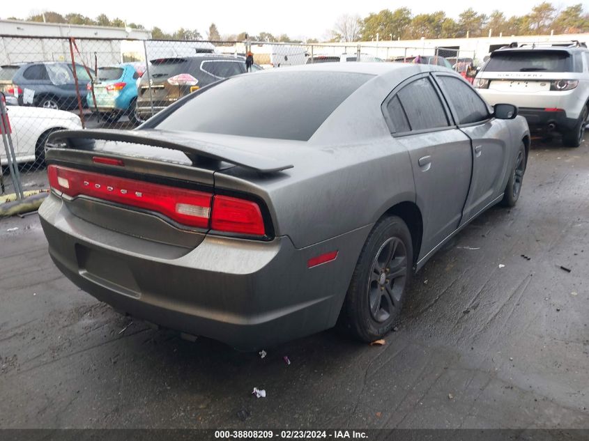 2012 Dodge Charger Se VIN: 2C3CDXBG9CH286987 Lot: 38808209