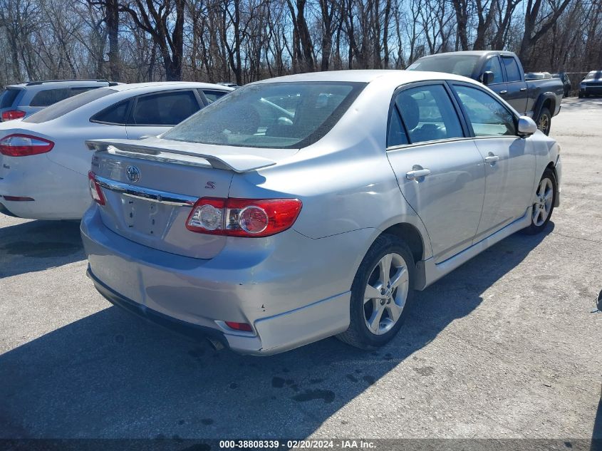 2012 Toyota Corolla S VIN: 5YFBU4EE3CP021430 Lot: 38808339