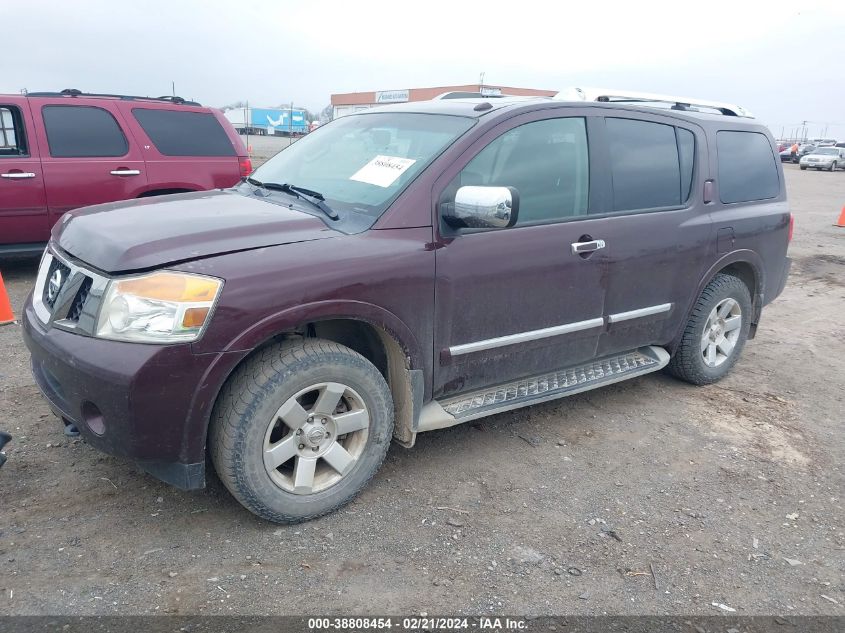 2014 Nissan Armada Sl VIN: 5N1BA0ND1EN607614 Lot: 38808454