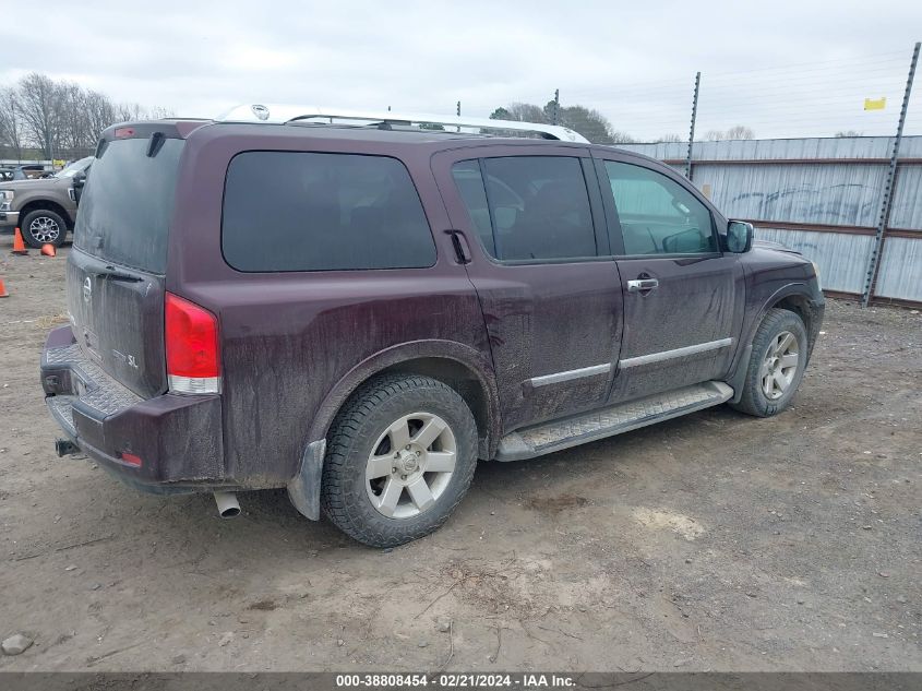 2014 Nissan Armada Sl VIN: 5N1BA0ND1EN607614 Lot: 38808454