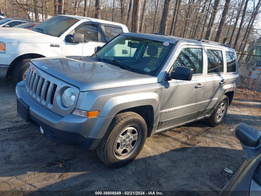 2016 JEEP PATRIOT SPORT - 1C4NJPBA8GD735474