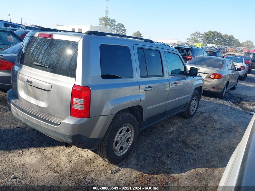 2016 JEEP PATRIOT SPORT - 1C4NJPBA8GD735474