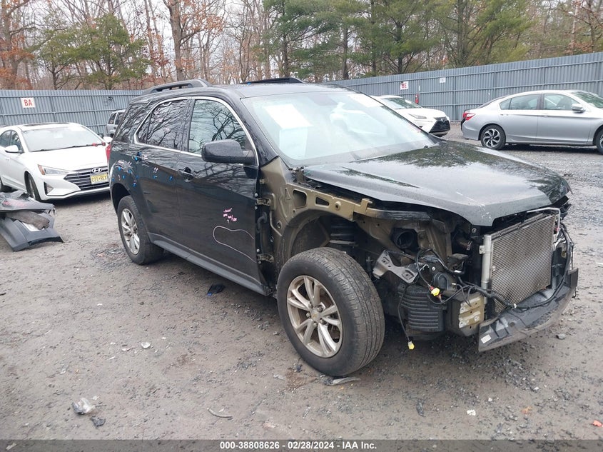 VIN 2GNFLFEK4H6197800 2017 CHEVROLET EQUINOX LT