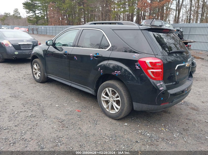 VIN 2GNFLFEK4H6197800 2017 CHEVROLET EQUINOX LT