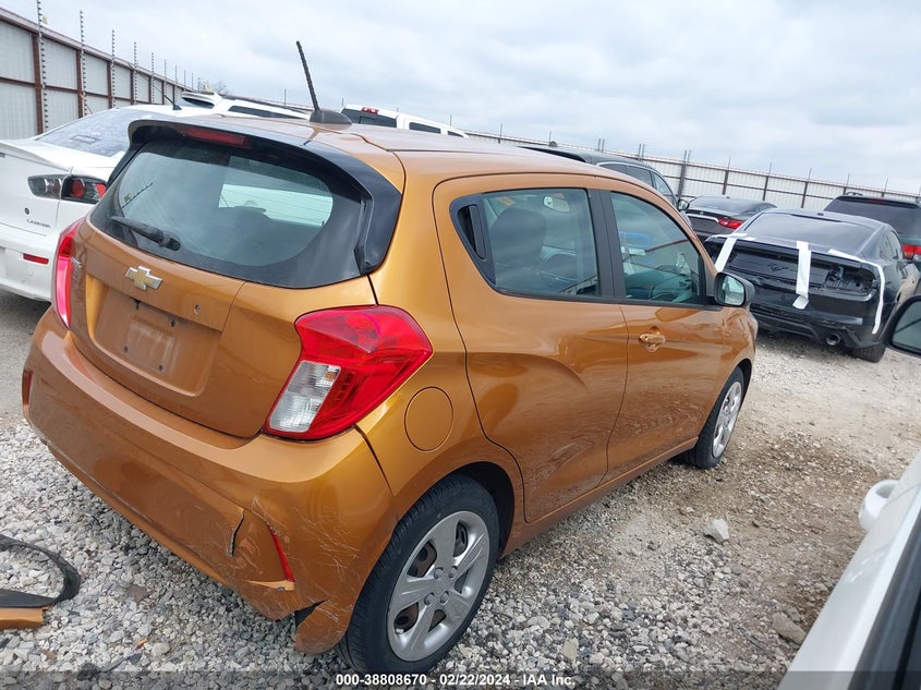 VIN KL8CB6SA6LC409230 2020 CHEVROLET SPARK LS