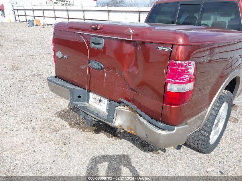 2006 Ford F-150 Fx4/Lariat/Xlt VIN: 1FTPW14V66KC11760 Lot: 38808702