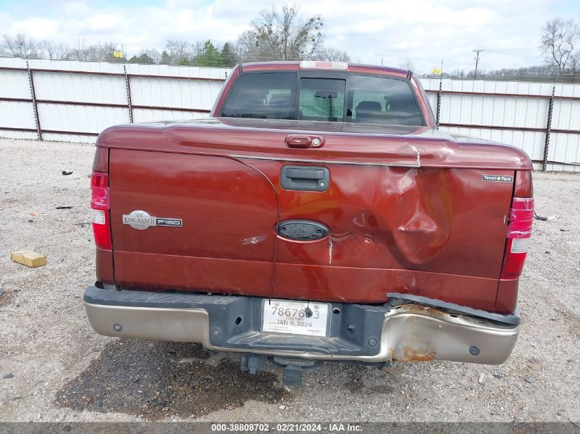 2006 Ford F-150 Fx4/Lariat/Xlt VIN: 1FTPW14V66KC11760 Lot: 38808702