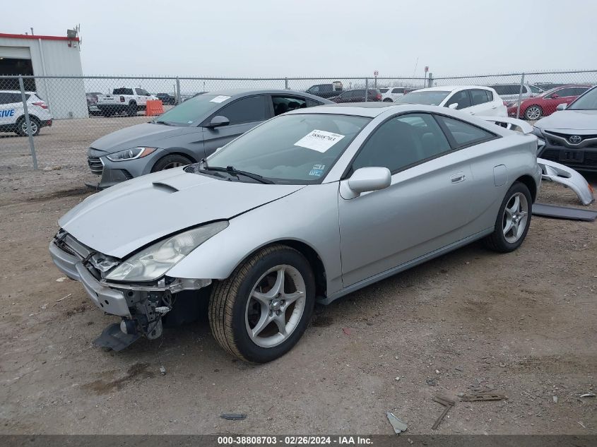 2000 Toyota Celica Gts VIN: JTDDY32TXY0019203 Lot: 38808703