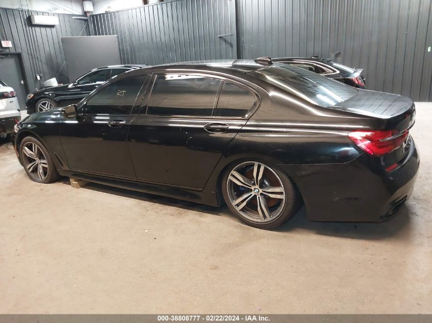 2017 BMW 750I VIN: WBA7F0C33HGM21729 Lot: 38808777