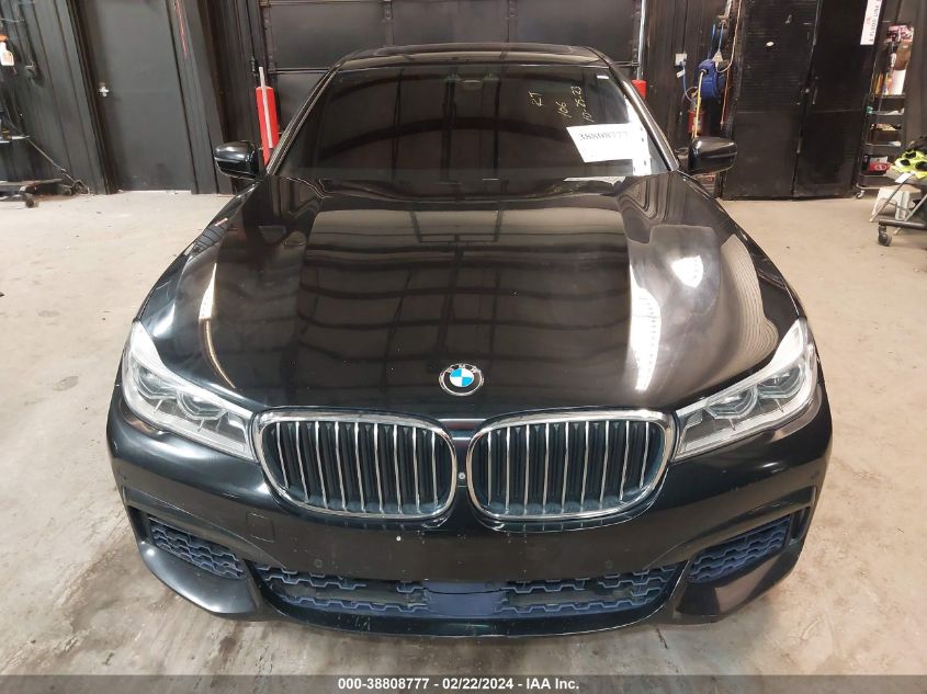 2017 BMW 750I VIN: WBA7F0C33HGM21729 Lot: 38808777