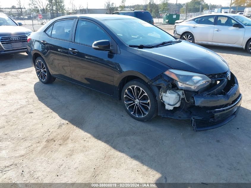 2014 TOYOTA COROLLA S PLUS - 2T1BURHE7EC061778