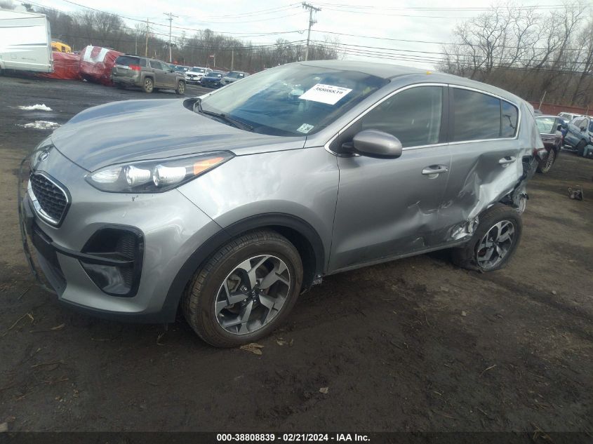 2021 Kia Sportage Lx VIN: KNDPM3AC0M7933486 Lot: 38808839