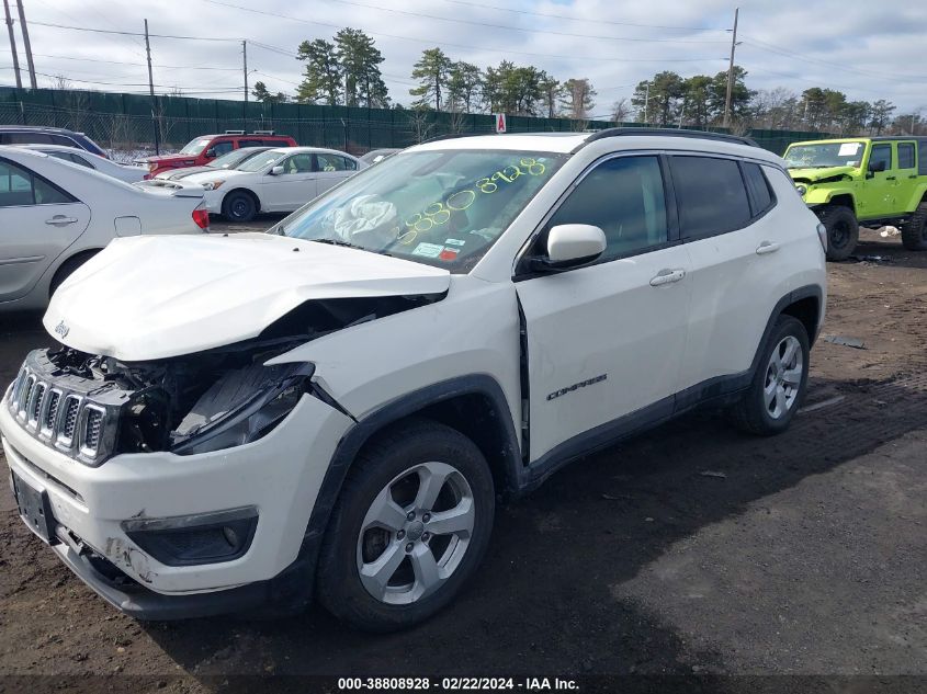 2018 Jeep Compass Latitude 4X4 VIN: 3C4NJDBB3JT435754 Lot: 38808928