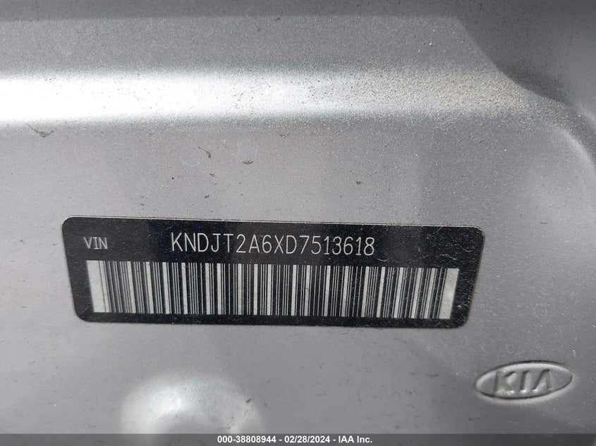 2013 KIA SOUL + - KNDJT2A6XD7513618