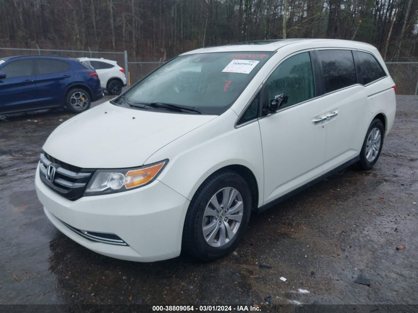2014 HONDA ODYSSEY EX-L - 5FNRL5H68EB126300