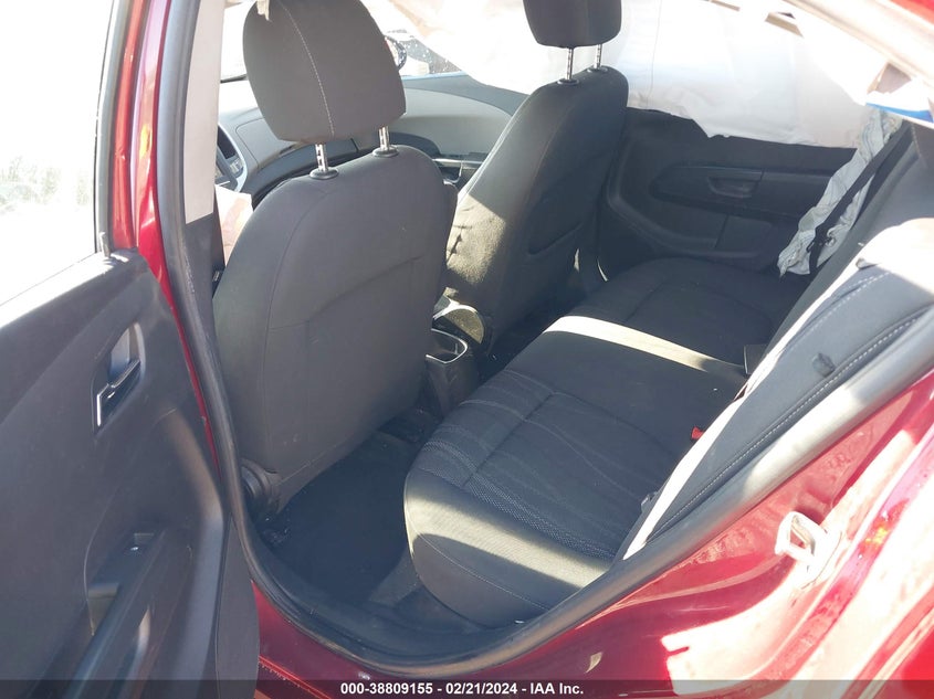 2017 CHEVROLET SONIC LT AUTO - 1G1JD5SHXH4100385