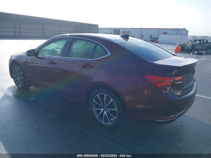 2015 Acura Tlx V6 Tech VIN: 19UUB3F55FA008941 Lot: 38809249