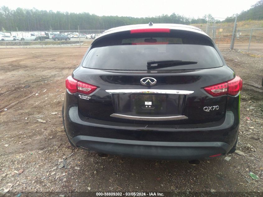 2014 Infiniti Qx70 VIN: JN8CS1MU1EM451985 Lot: 38809302