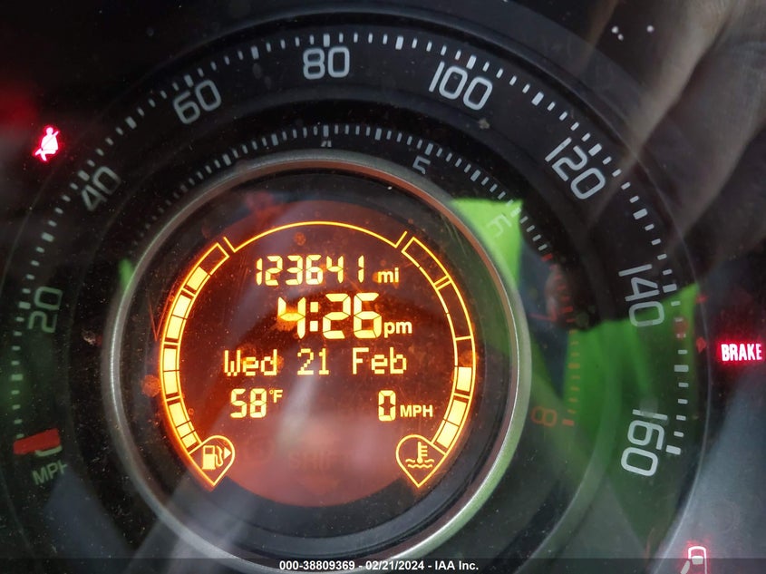 2014 FIAT 500 ABARTH - 3C3CFFFH7ET291526