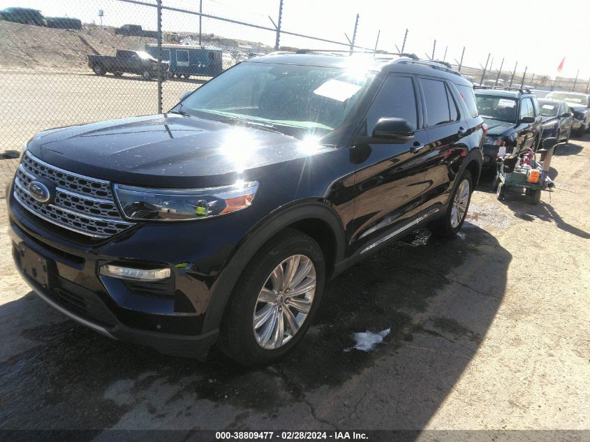 2022 Ford Explorer Limited VIN: 1FM5K8FW7NNA04465 Lot: 38809477