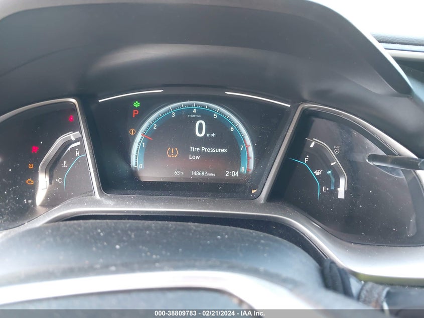 2017 HONDA CIVIC EX - 19XFC2F71HE025249